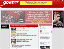 Tablet Screenshot of onlinegooner.com